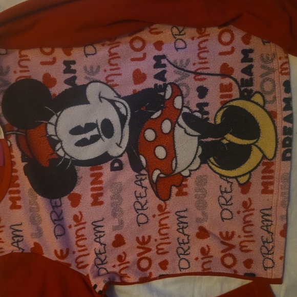 Disney Minnie Mouse pajama top - Picture 3 of 4